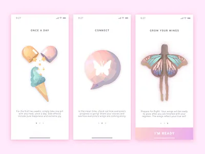 UI Challenge: Onboarding design illustration mobile mobile design mobile ui onboarding onboarding ui ui ui challenge ux vector