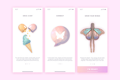 UI Challenge: Onboarding design illustration mobile mobile design mobile ui onboarding onboarding ui ui ui challenge ux vector