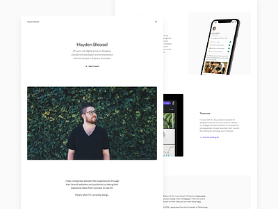 Personal Rebrand, January 2021 2021 design focus nextjs personal personal branding product designer simple website