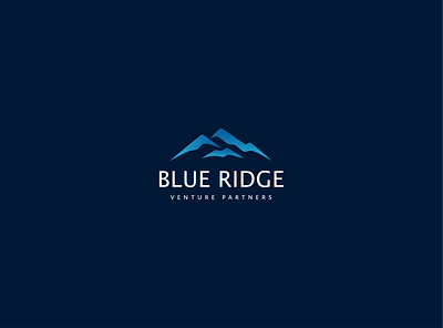 Blue Ridge Logo branding graphic design logo logodesign minimal vector