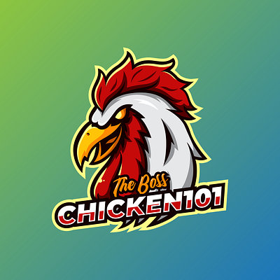 BOSS CHICKEN branding chicken chicken logo esport esportlogo gamer logo gaming gaming logo illustration logo logo design mascot logo