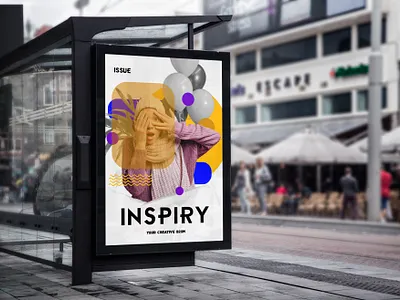 Creative signage design visual design