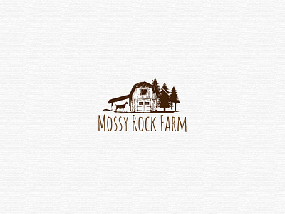 Hand drawn logo for Farm company branding design flat graphic design illustration illustrator logo minimal typography vector