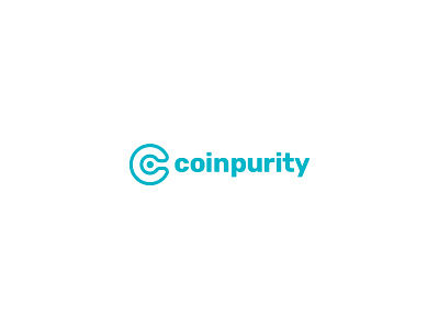 coinpurity branding design flat icon illustration logo minimal vector