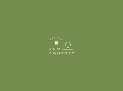 Eco Comfort Logo branding graphic design logo logodesign logomark minimal vector