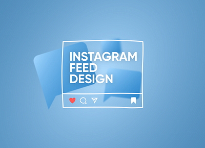 Instagram Feed Design branding design instagram internet network post social social media web