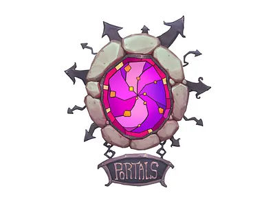 fantasy signs 5 building cartoon concept art digital art fantasy gameart logo props