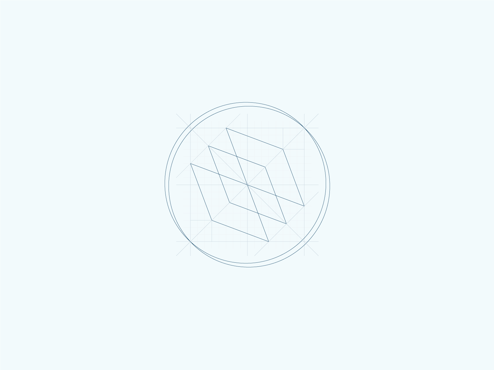 Example of Logo construction for Finleg