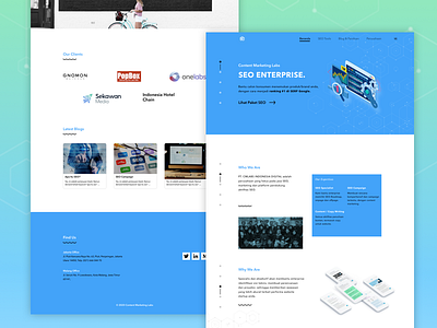 Content Marketing Homepage app app design design illustration ui uidesign ux web deisgn