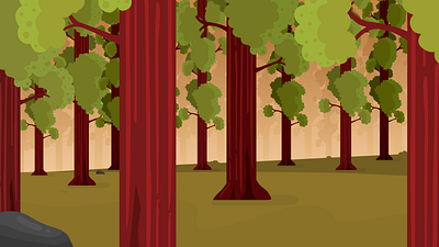 Redwood National Park adobe illustrator design illustration illustrator vector vector artwork