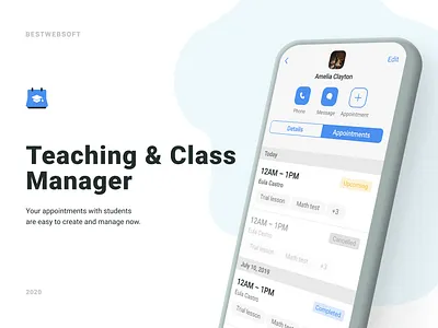 Teaching & Class Manager – Software for Educational Businesses android android app design app design mobile