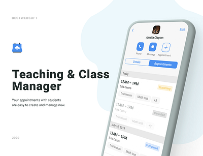 Teaching & Class Manager – Software for Educational Businesses android android app design app design mobile