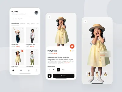 Fashion App clean clean ui fashion fashion app fashion brand minimal minimalist mobile mobile app ui uiux ux