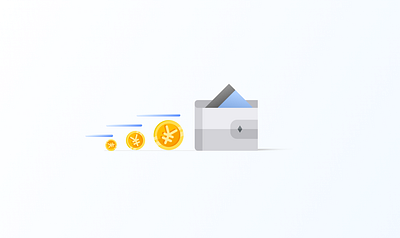 Cost Illustration 2021 coin coins design flat illustration illustration art illustrations image logo money trend yen