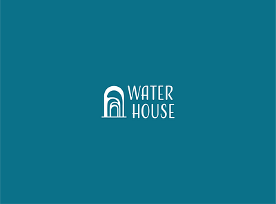 Water House Logo branding graphic design logo logodesign logomark minimal vector