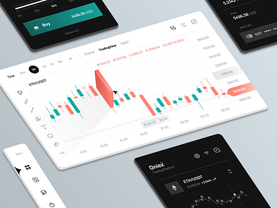 Trading Platform Componets🔥🤘 bitcoin chart components crypto dashboard design eth exchange trade trading trend ui uidesign uiux wallet web web design website