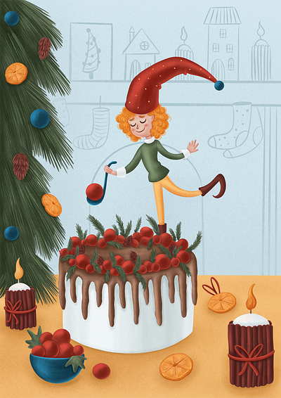 Holiday dish artwork character character design character development children book illustration children illustration digital illustration illustration kidlitart kids illustration