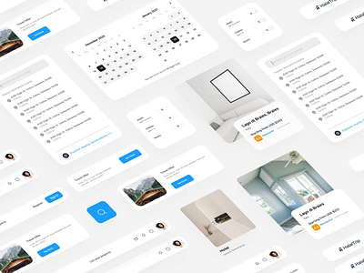 Components Animation (Based on Real Estate Web) animation components halal lab interaction interaction design interface micro interaction mobile motion real estate real estate app real estate components real estate kit real estate website ui interaction ui interface ui kit website