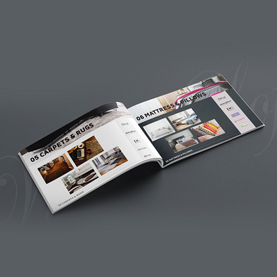 Interior design brochure