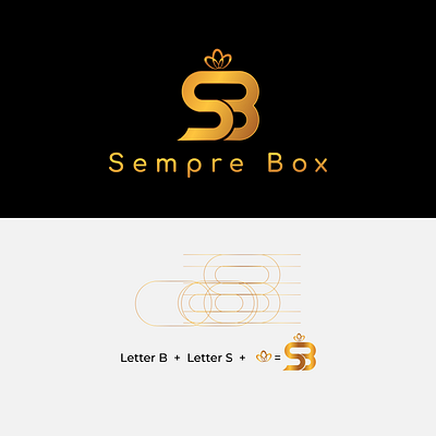 Sempre-Box-logo branding design flat graphic design icon illustration illustrator logo minimal