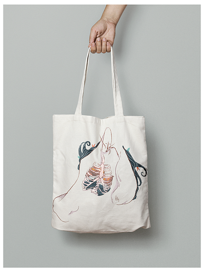 Tote bag "Torementa" art illustration design branding character design illustration design illustration minimal procreate character design textiledesign