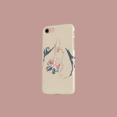 "Tormenta" iPhone7 case: app art illustration design branding character design illustration design iphone logo minimal procreate character design