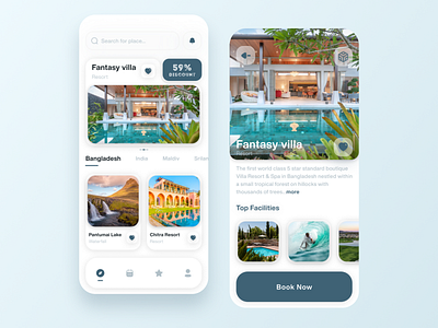 Travel service Mobile App Exploration android app design clean ui ios mobile design mobile ui tour tourism travel travel agency travel app traveling trend ui ux