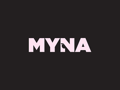 MYNA - bird logo design a b c d e f g h i j k l m n branding branding identity bird brands logobranding lettermark creative clever designer design design logo designer shopping ideas inspiration logo design identity logo designer logo icon logos symbol logotype typography wordmark minimal type logos modern graphic inspirational monogram logomark mark myna bird logo negative space logo o p q r s t u v w q y z