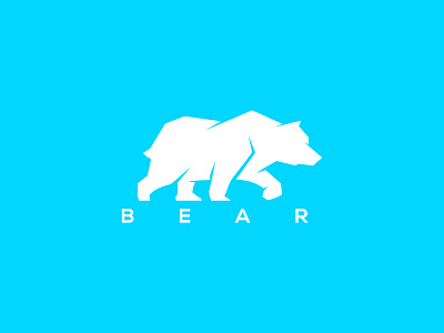 Bear Logo 3d animation app bear bear logo bears branding design game graphic design illustration logo motion graphics polar bear polar bear logo snow bear strong ui ux vector