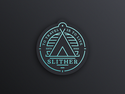 Slither logotype adventure aveiro badge badge design badge logo badgedesign badges branding camping design elvas freelancer graphic designer live logo logo badge logo badges logotype logótipo travel