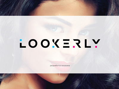 Lookerly logo brand brand identity brand logo branding branding logo colors design graphic design illustration lettermark letters logo logo design logotype minimalistic modern typography ui vector woman