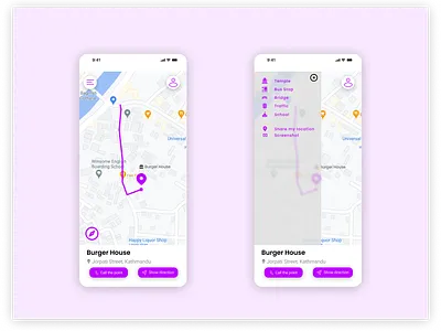 Day29 Map design illustration typography ui