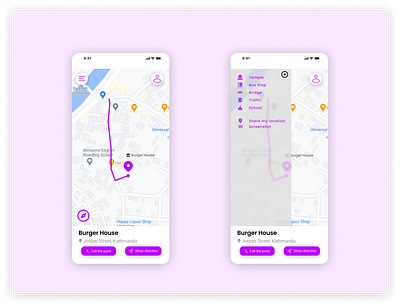 Day29 Map design illustration typography ui