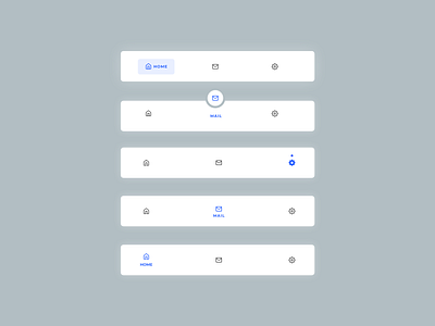 Custom Navigation Bar UI adobe xd card design cards ui custom bar design micro animation micro interactions navigation bar ui xd animation xd components xd design xd micro interactions