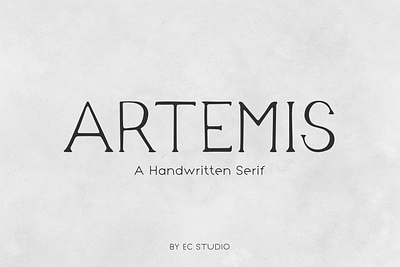 Artemis - Handwritten Serif authentic branding font font style graphic design handwritten logo logotype serif serif font type typeface typography vector