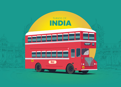 BEST BUS animation art design flat illustration illustration vector art minimal vector visualization covid 19