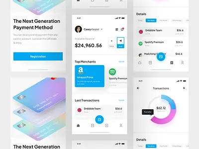 Bue Payment - Payment Mobile App app app design banking business clean design minimalis mobile mobile bank mobile payment online payment pay payment product statistic transaction ui uidesign uiux website