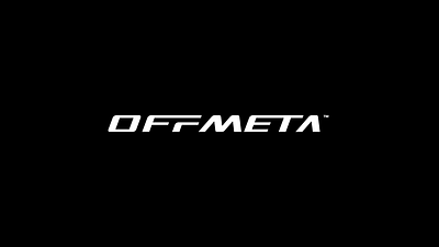 Offmeta Logotype brand brand identity branding illustrator logo logo design logomark logotype logotype design minimal typography wordmark