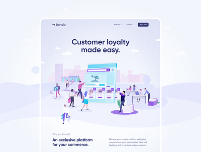 Illustrations for Bonda's Landing Page! branding design illustration illustration design illustrator landing design landingpage layout product design typography ui ui ux ux uxuidesign visualdesign visuals web webdesign website