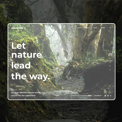 Landing page UI web design design minimal ui web website