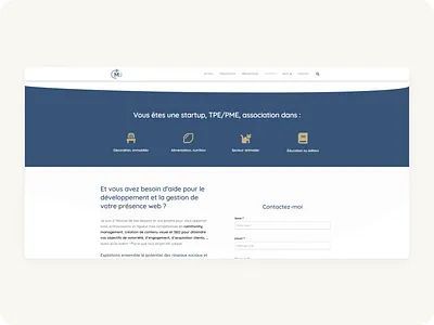 First WordPress website - Pt2 design minimal ui web