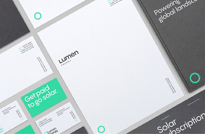 Lumen Energy Brand Identity brand brand and identity brand design brand designer brand identity brand identity design branding branding design corporate branding corporate identity solar energy