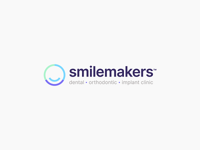 Smilemakers Rebrand branding dental dentist design identity logo visual identity