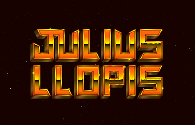 Julius lettering 80s golden lettering lettering.type retrowave type typography