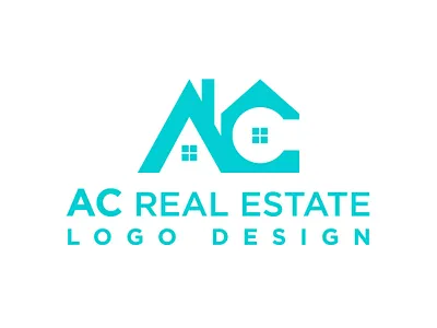 AC real estate logo attractive logo design estate graphicsdesign logo logodesign real real estate real estate logo