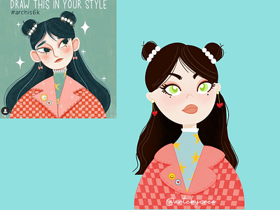 Draw This In Your Style Challenge dtiys procreate