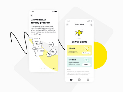 RBA Loyalty program appdesign banking bankingapp cute design illustration loyalty loyalty card loyalty program pastel pastel colors ui uidesign uiux uxui