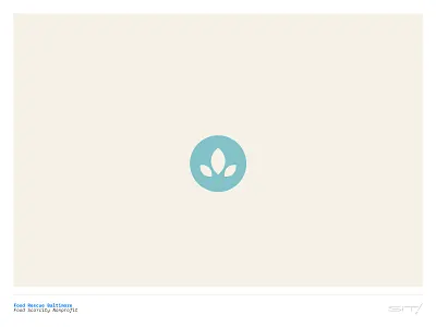 Food Rescue Baltimore logo baltimore blue brand identity branding branding design color food leaves logo logo design logodesign logotype maryland nonprofit olive rescue scarcity