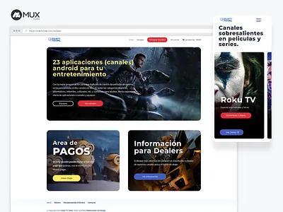 Streaming tv online store design ecommerce minimal ui ux web webdesign