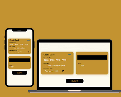 Credit Card Checkout DailyUI 002 css daily 100 challenge daily ui dailyui dailyuichallenge design desktop desktop design front end front end front end development frontend html html css ui web web design webdesign website website design